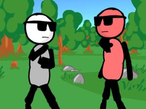 游戏Stickman Gun-少戰鬥在线