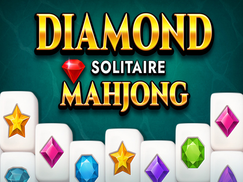 游戏鑽石紙牌Mahjong在线