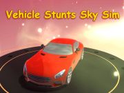 游戏車輛特技表演Sky Sim在线