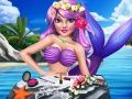 游戏公主演 Mermaid 化妝風格在线 游戏公主演 Mermaid 化妝風格在线