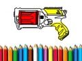 游戏回到學校：Nerf著色書在线