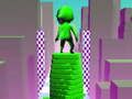 游戏堆疊塔顏色跑3D-塔跑立方衝浪者在线
