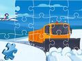 游戏冬季卡車拼圖在线