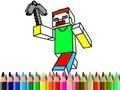 游戏回到學校：Minecraft 塗色在线