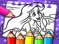 游戏愛莉兒美人魚著色書在线