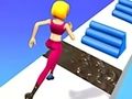 游戏女孩奔跑美麗3D在线
