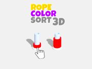 游戏繩索顏色排序3D在线