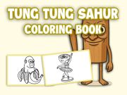 游戏唐·唐·薩赫（Tung Sahur）著色書在线