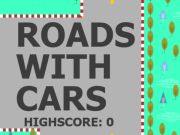游戏帶有汽車的道路在线