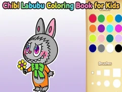 游戏《Chibi Labubu》兒童著色書在线