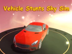 游戏車輛特技表演Sky Sim在线