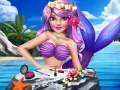 游戏公主演 Mermaid 化妝風格在线