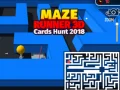 游戏迷宮跑者3D:尋找卡片2018在线 游戏迷宮跑者3D:尋找卡片2018在线
