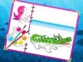 游戏海洋生物塗色書在线