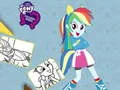 游戏小馬寶莉：少女彩色書在线