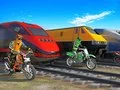 游戏自行車對火車在线