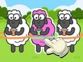 游戏羊羊排序拼圖：按顏色排序在线