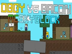 游戏Obby對抗培根:MCSkyblock在线 游戏Obby對抗培根:MCSkyblock在线