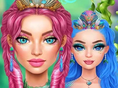 游戏美人魚風妝容在线