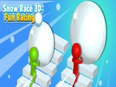游戏雪競賽3D有趣的賽車在线