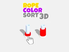游戏繩索顏色排序3D在线