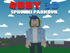 游戏Obby 3D Sprunki Parkour在线