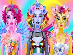 游戏令人眼花diva亂的妝容在线