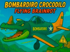 游戏Bombardiro crocodilo飛行在线