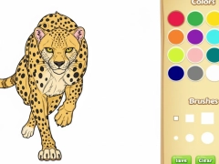 游戏野生動物著色書在线