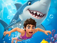 游戏飢餓的掠食者鯊魚在线