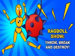 游戏Ragdoll Show：投擲，打破和摧毀！在线