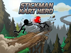 游戏Stickman Kart Hero在线
