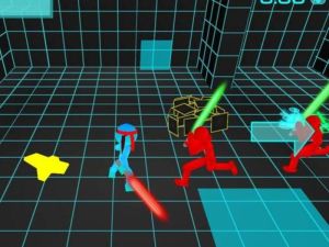 游戏Stickman Neon Sword戰鬥在线