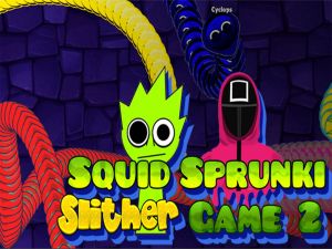 游戏Squid Sprunki Slither遊戲2在线