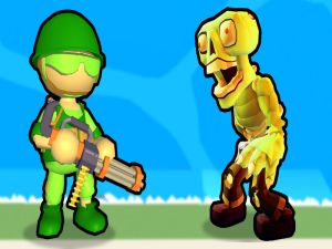 游戏Stickman殭屍的破壞在线