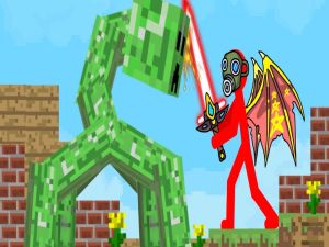 游戏Stickman Mega Boss戰鬥！在线