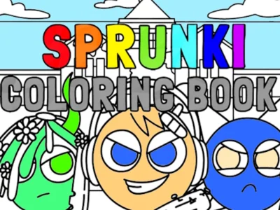 游戏Sprunki 著色書在线