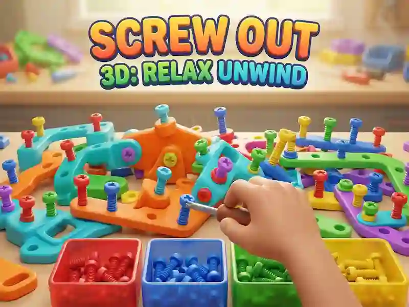 游戏Screw Out 3D：放鬆身心在线
