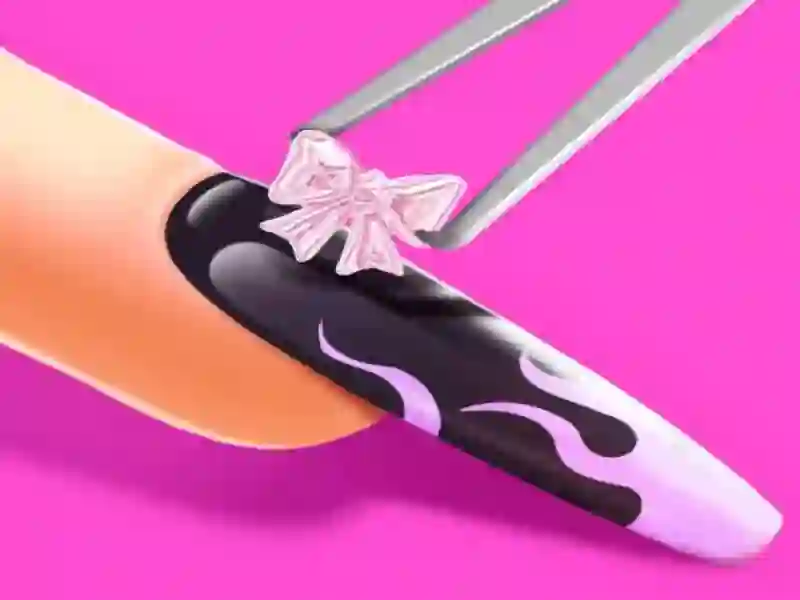 游戏3D丙烯酸指甲：指甲藝術遊戲在线