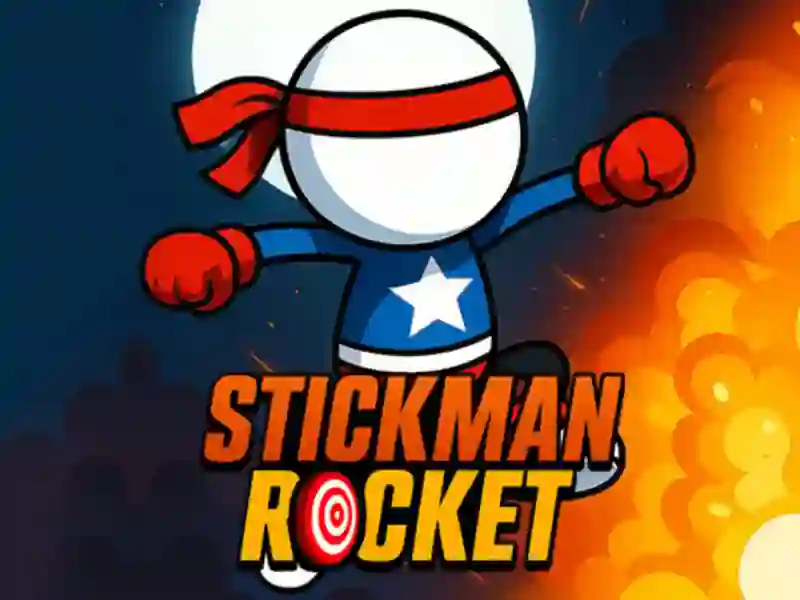 游戏Stickman火箭在线