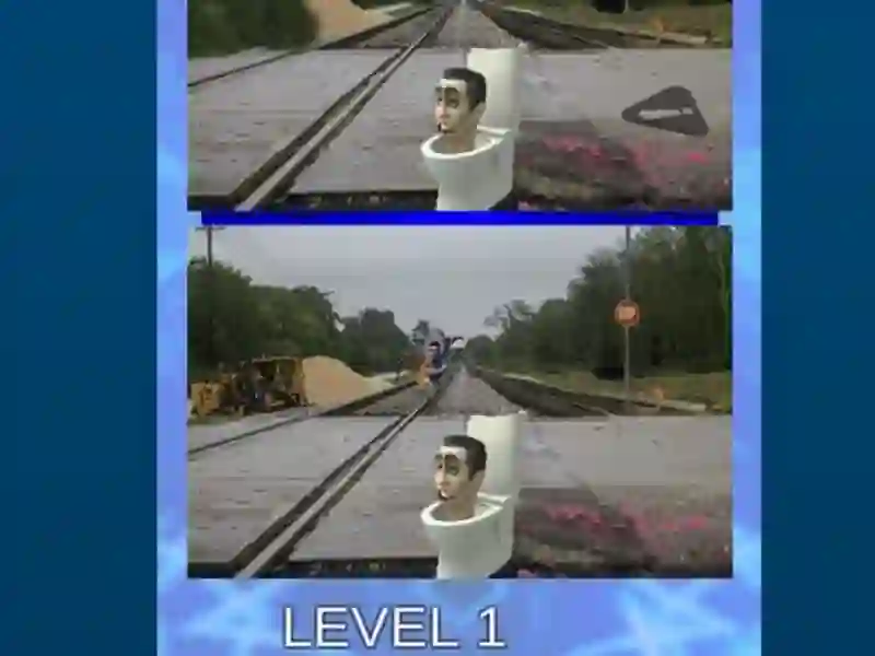 游戏Skibidi廁所五個差異2在线