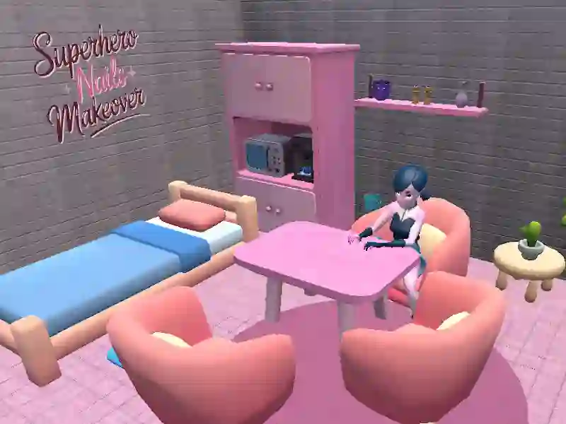 游戏超級英雄指甲改造在线