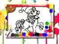游戏馬兒塗色書在线