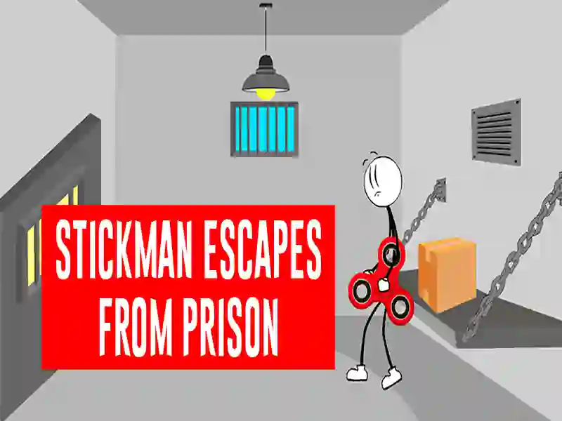 游戏Stickman逃離監獄在线
