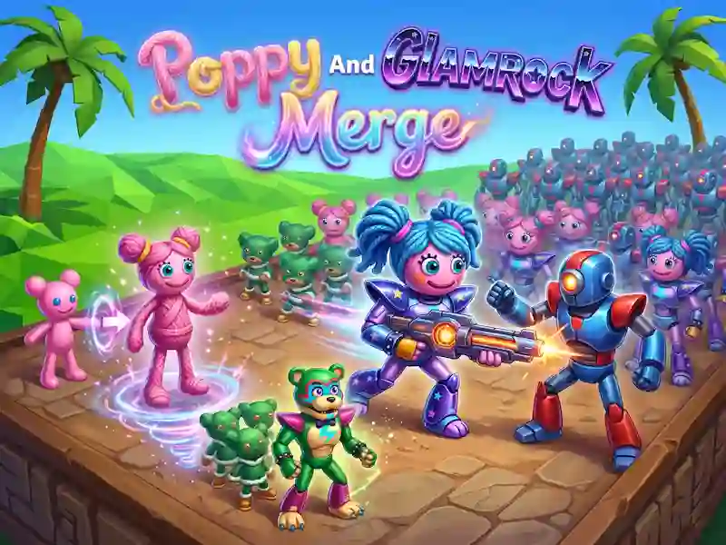 游戏Poppy And Glamrock Merge在线