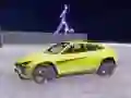 游戏瘋狂汽車特技在火焰馬戲團在线