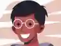 游戏戴眼鏡的男孩拼圖在线 游戏戴眼鏡的男孩拼圖在线