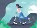 游戏電動滑板車騎乘拼圖在线