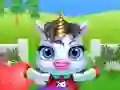 游戏可愛獨角獸護理在线