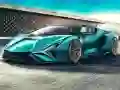 游戏蘭博基尼Sian敞篷車拼圖在线 游戏蘭博基尼Sian敞篷車拼圖在线